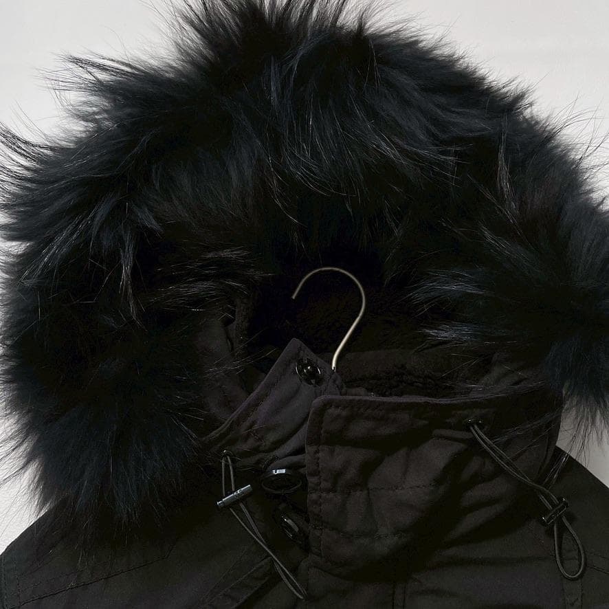 希少00s】SLY y2k N-3B グランジ ショートモッズコート 黒 - メルカリ