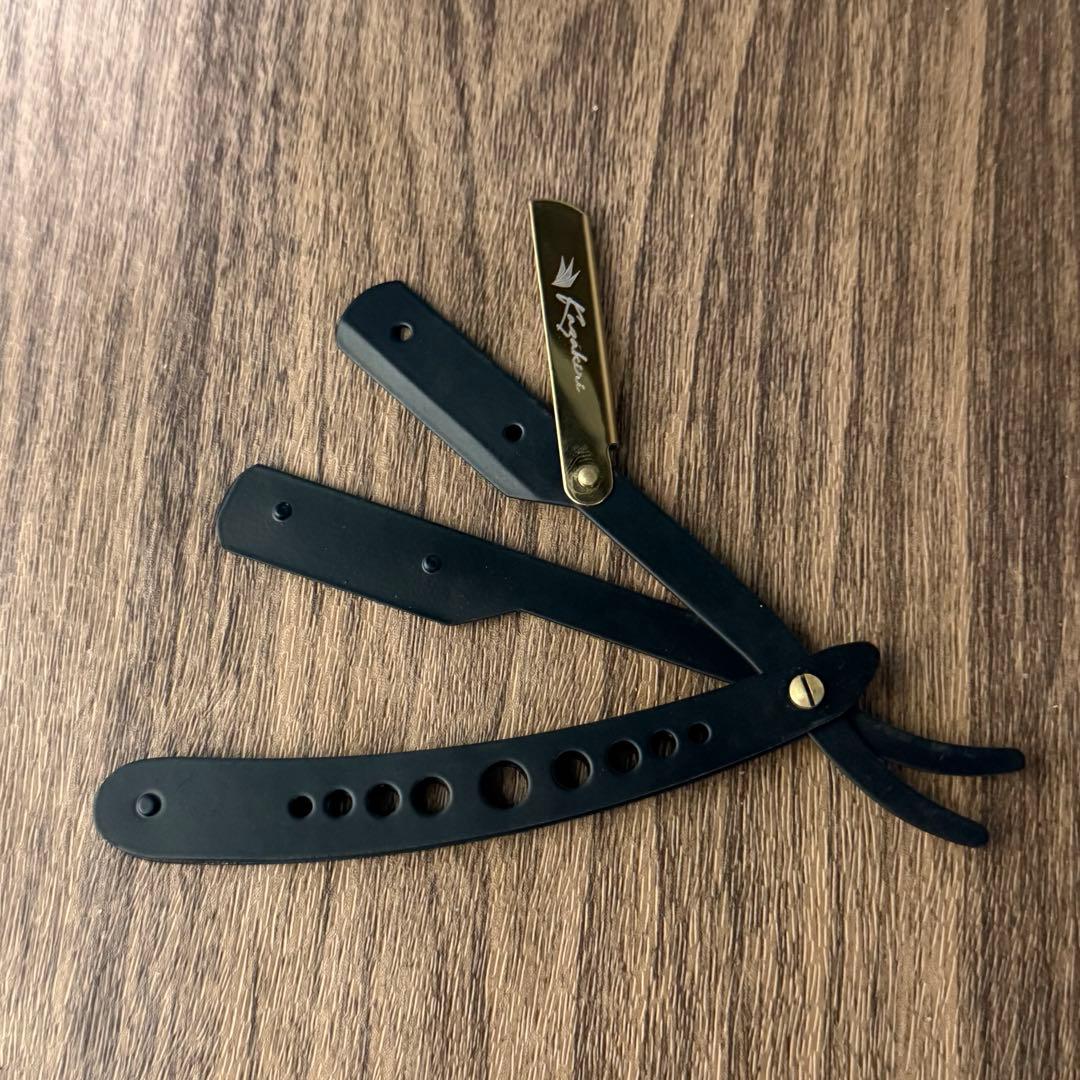 新品 替刃式 西洋剃刀（替刃20枚付き）2本セット カミソリ 国内未発売