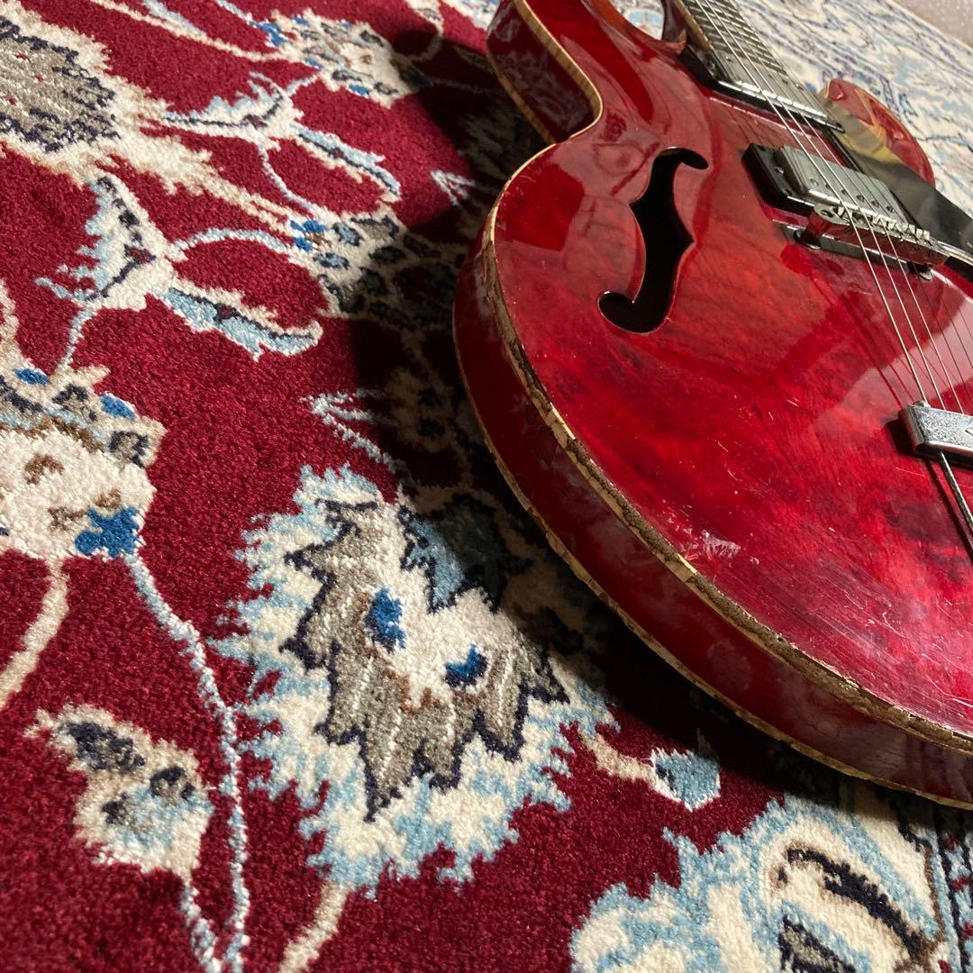 ジャパンヴィンテージ Greco フルアコギター SA-550 1977年製 - メルカリ