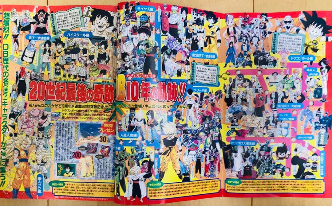 週刊少年ジャンプ 1995年7号 表紙&カラーグラビア特集/ ドラゴンボール