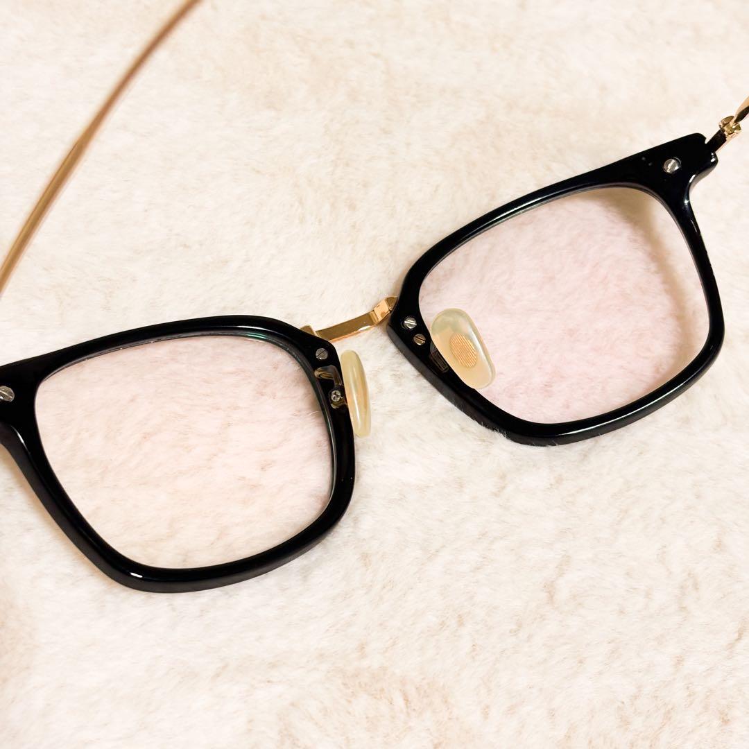 i*5様 【美品】金子眼鏡 VINTAGE KV-40 伊達メガネ ゴールドフレ