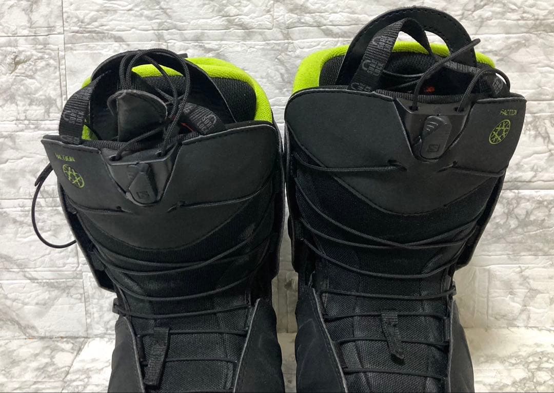 【美品】SALOMON FACTION 26.5cm スノーボードブーツ メンズ