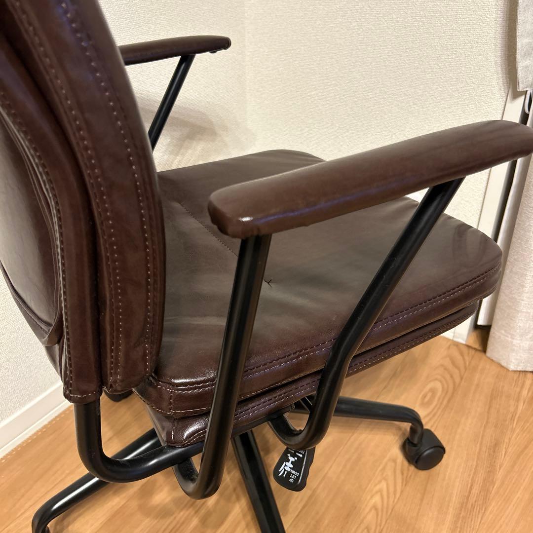 ニトリ ワークチェア Nシールド スモーク DH DBR - メルカリ