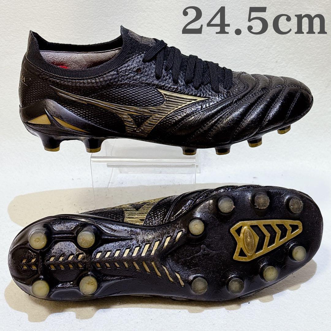 モレリアネオ 4β JAPAN 24.5cm ブラック ゴールド 限定 - メルカリ