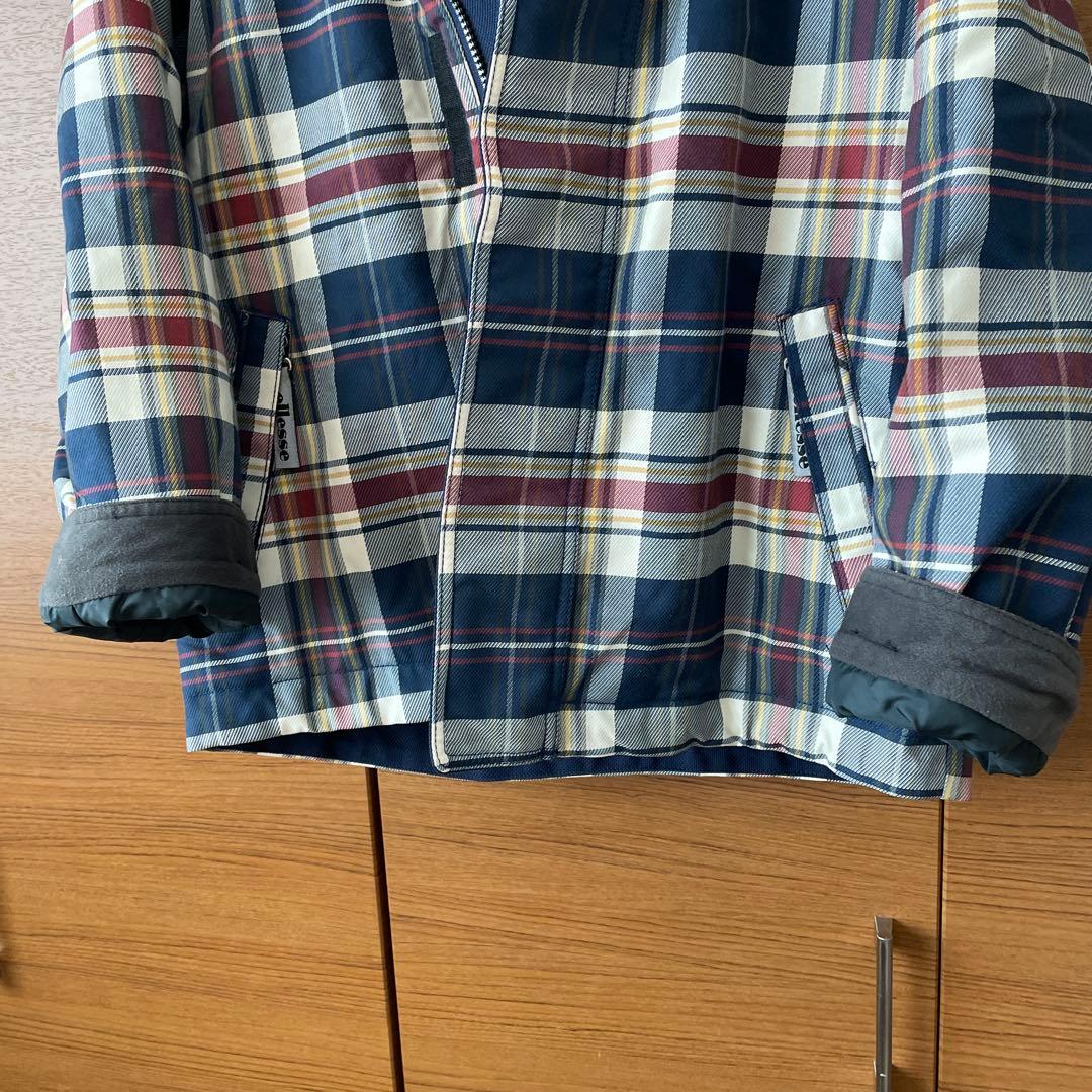 ellesse チェック柄 フード付きスキーウェア上下 - メルカリ