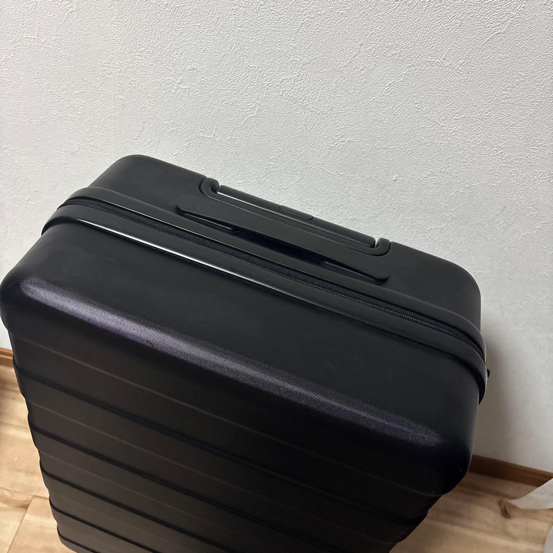 無印良品 キャリーケース 56L 黒 美品寄り 最安値 - メルカリ