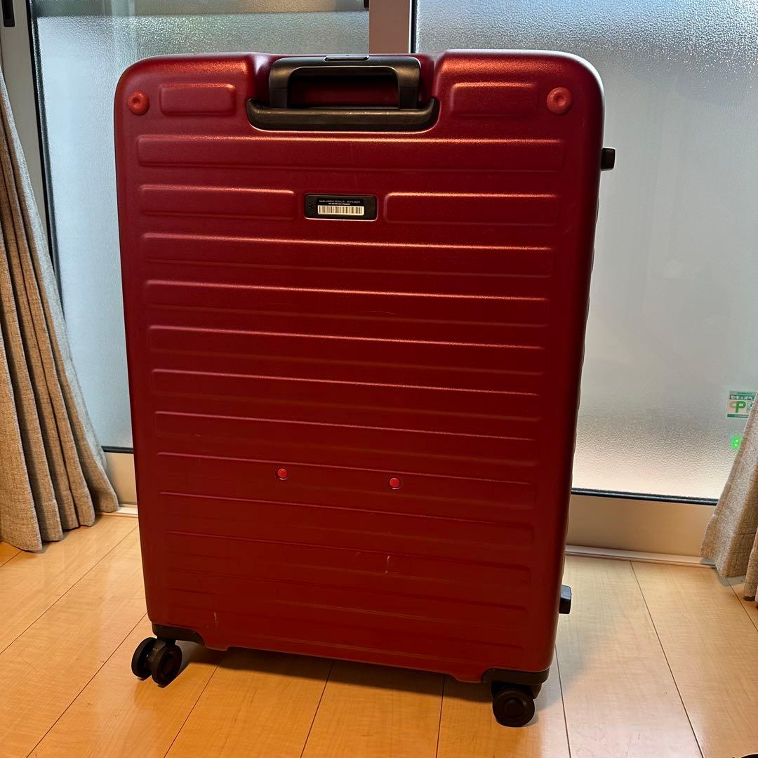 LOJEL キャリーケースburgundy 赤Lサイズ120L