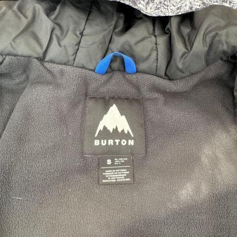 BURTON フード付き スノーボードウェア バートン スキー 雪山 雪遊び