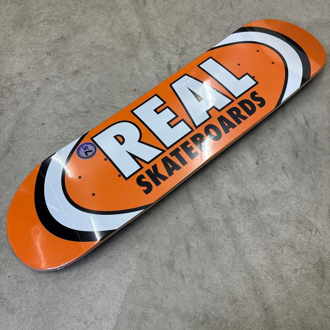 REAL SKATEBOARDS キッズデッキ 7.5インチ 7.5