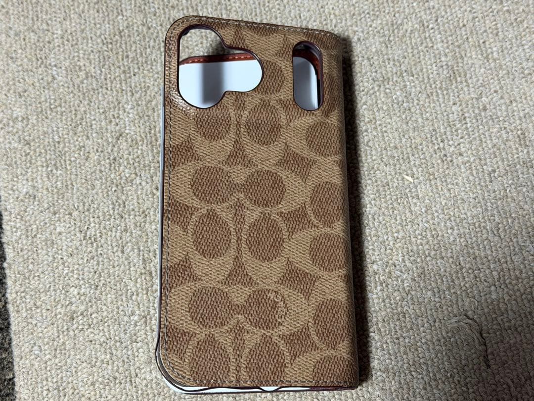 iPhone17Pro COACH（R）ブックタイプケース iPhone 17 Pro用 COACH（R