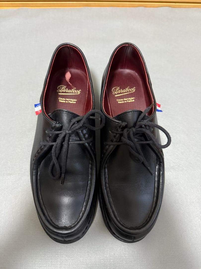 美品 Paraboot MICHAELパラブーツ ミカエル トリコタグ 40.5 - メルカリ