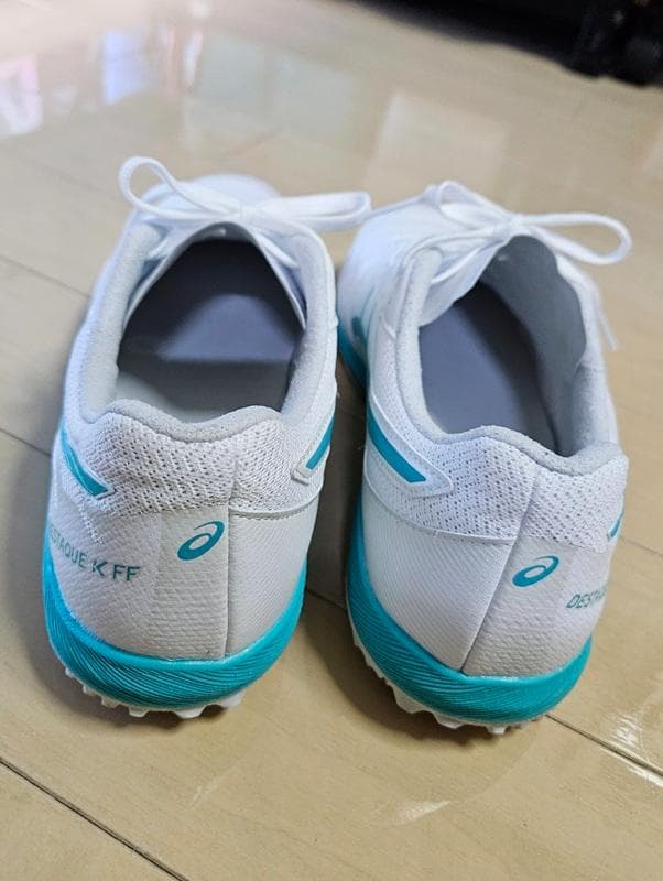 【美品】26.5cm アシックス デスタッキ K FF (ホワイト)