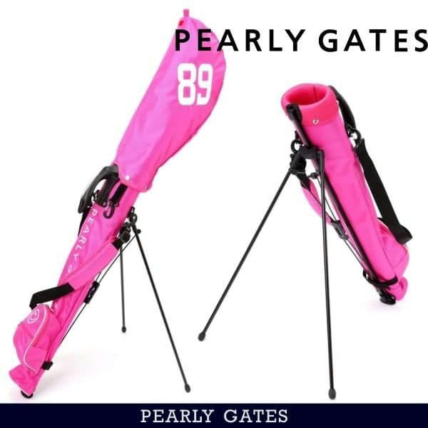 PEARLY GATES】スタンド式ゴルフバッグ ピンク - メルカリ