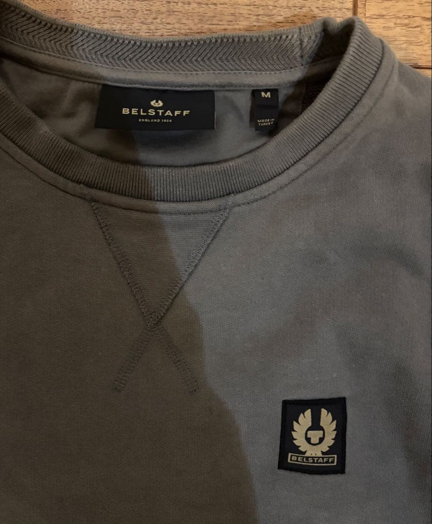 BELSTAFF グレー トレーナー Mサイズ BELSTAFF www.cosaga.com