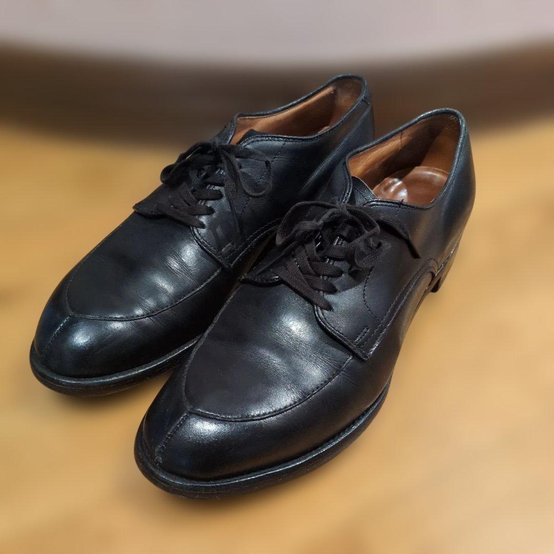 ALDEN☆Vチップ 54411 B/D ビジネスシューズ サイズ7 2/1 Alden 54411 Black Calfskin V-Tip Blucher | Alden Model Project