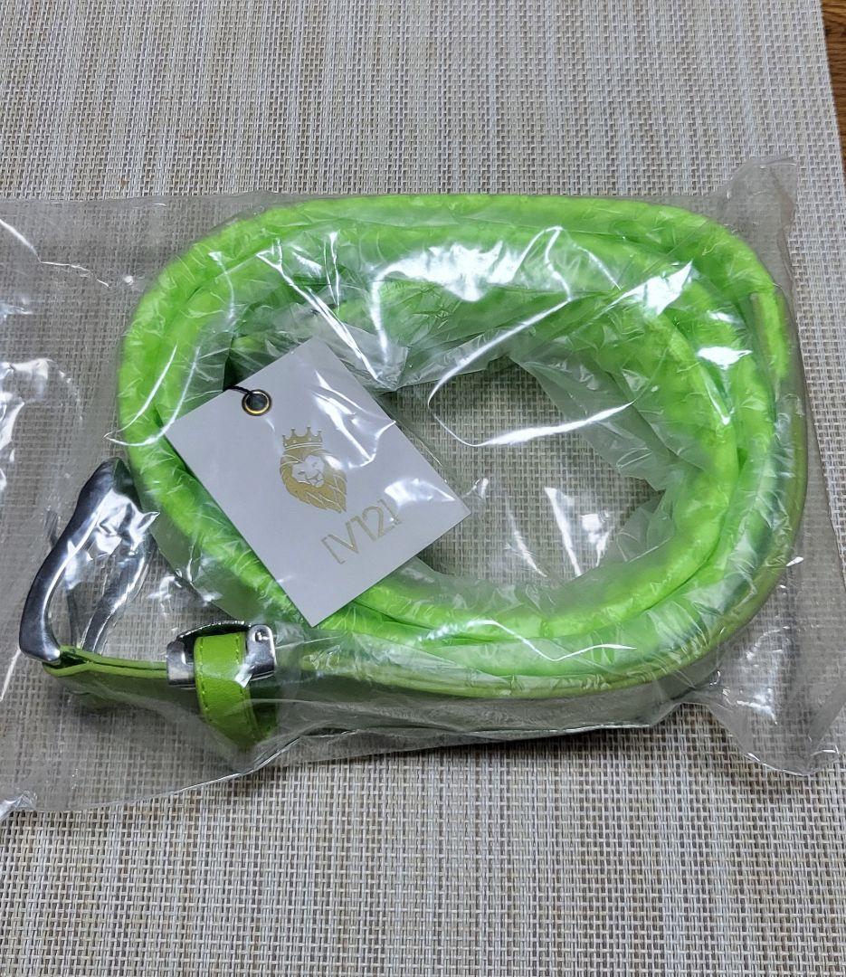 新品★V12 蛍光グリーン メッシュ ベルト レザーメッシュベルト(51915825-2025)｜ファッション通販のNY.ONLINE