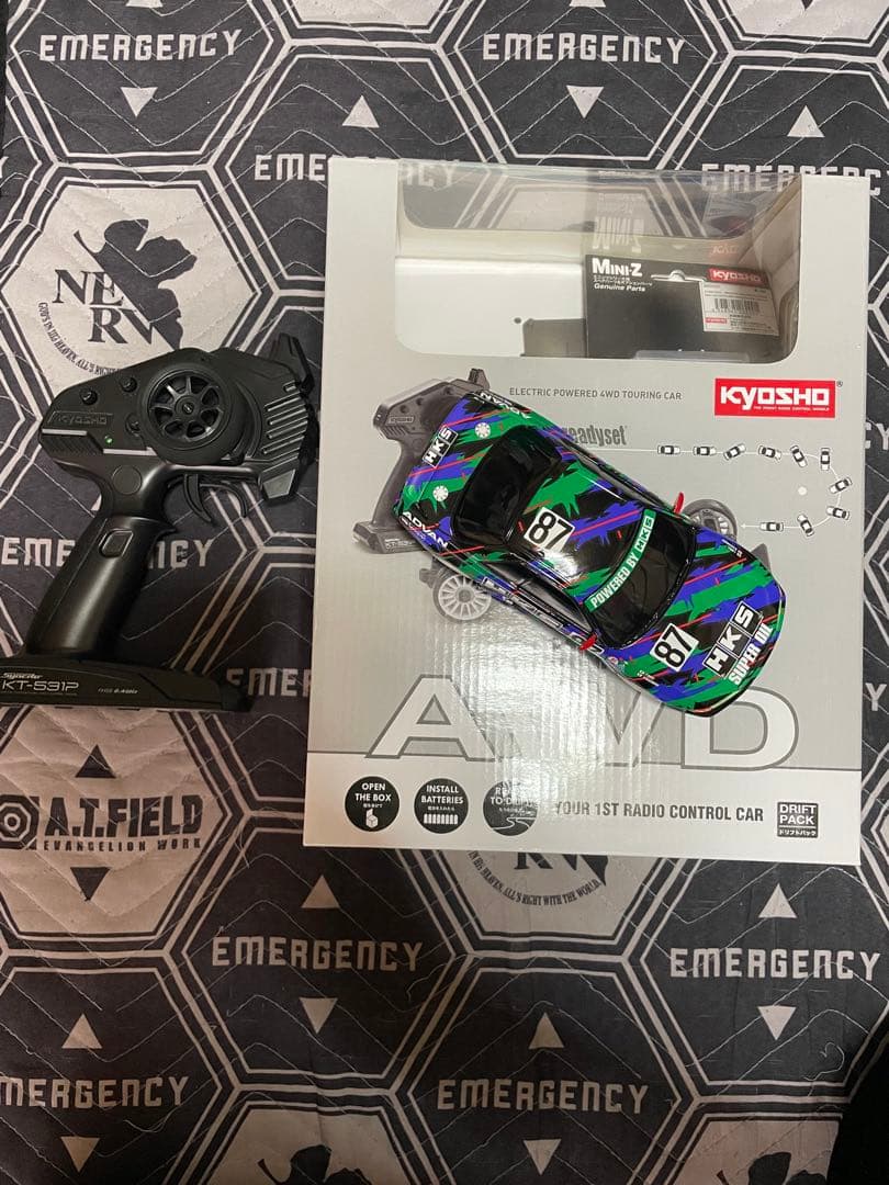 ミニッツAWD HKS スカイライン　ジャイロ付き ASC MA020N HKS スカイライン GT-R R32 #87 1993 MZP449HK | 京商 | RC