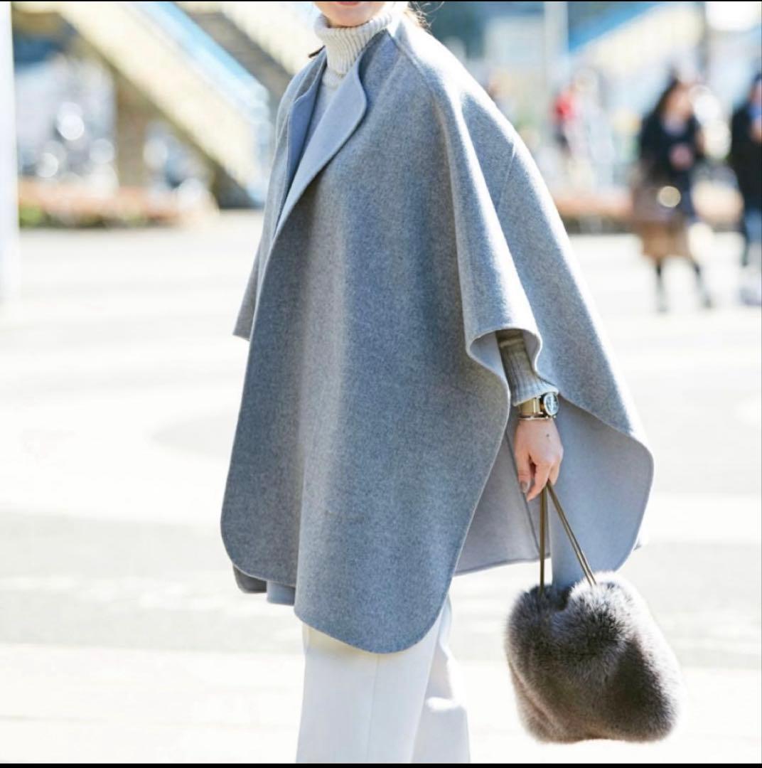 美品✨roku6ロクユナイテッドアローズ リバーポンチョコート 五明祐子