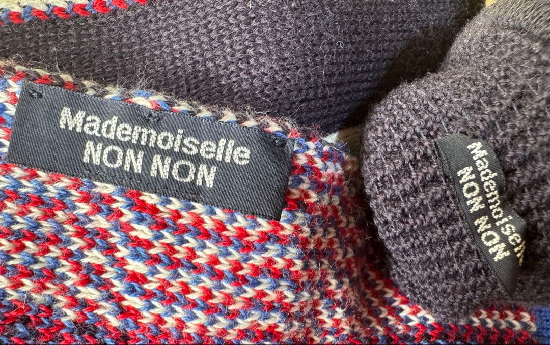 Mademoiselle NONNON♡ マドモワゼルノンノン♡マフラーと手袋