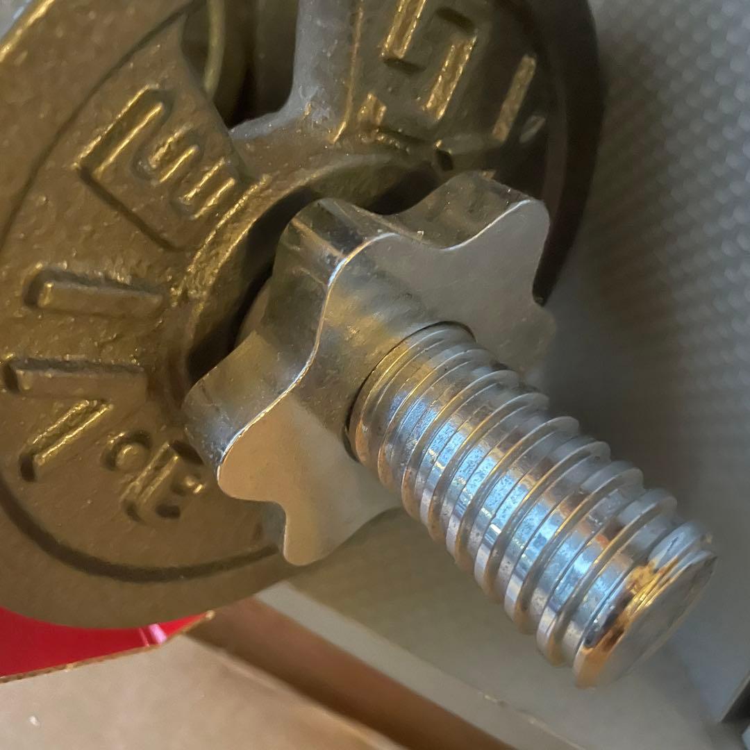 ダンベル 1.25/2.5/5kg 各2枚(合計17.5kg)シャフト2.5kg