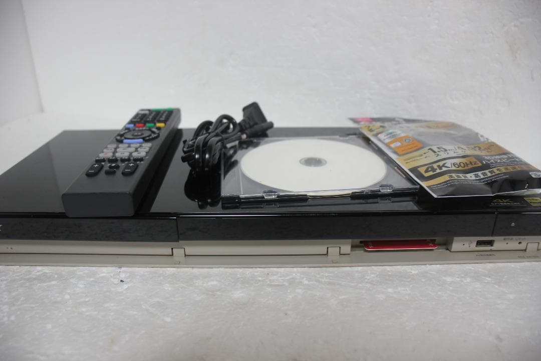内部徹底清掃】SONY BDZ-ZW1500 1TB HDD＆ブルーレイ リモ