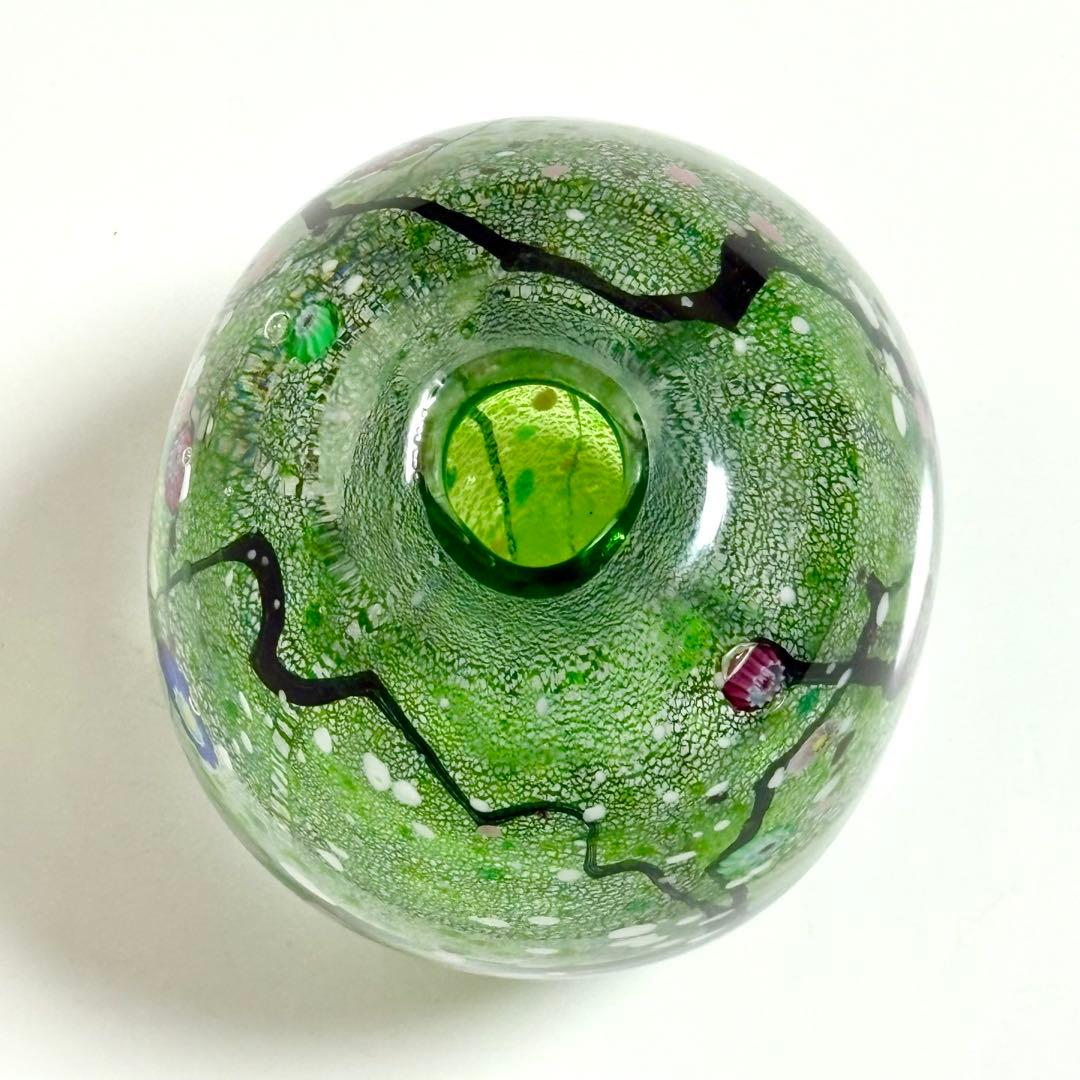 現代の名工 黒木国昭 銀彩象嵌 「光琳」 爽 グリーン 花瓶 芸術品 作家