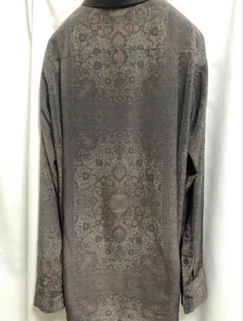 ラッドミュージシャン ペルシャ柄 デシンシャツ 44 L