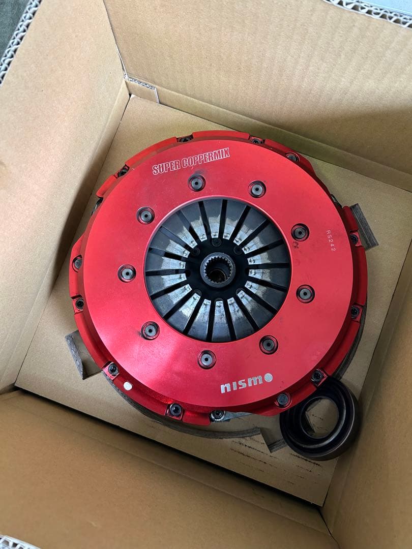 ニスモスーパーカッパーミックス▪️ディスク残量8mm実働外し！走行会6回使用の上品 NISMO ニスモ スーパーカッパーミックス ツイン (プッシュ) シルビア