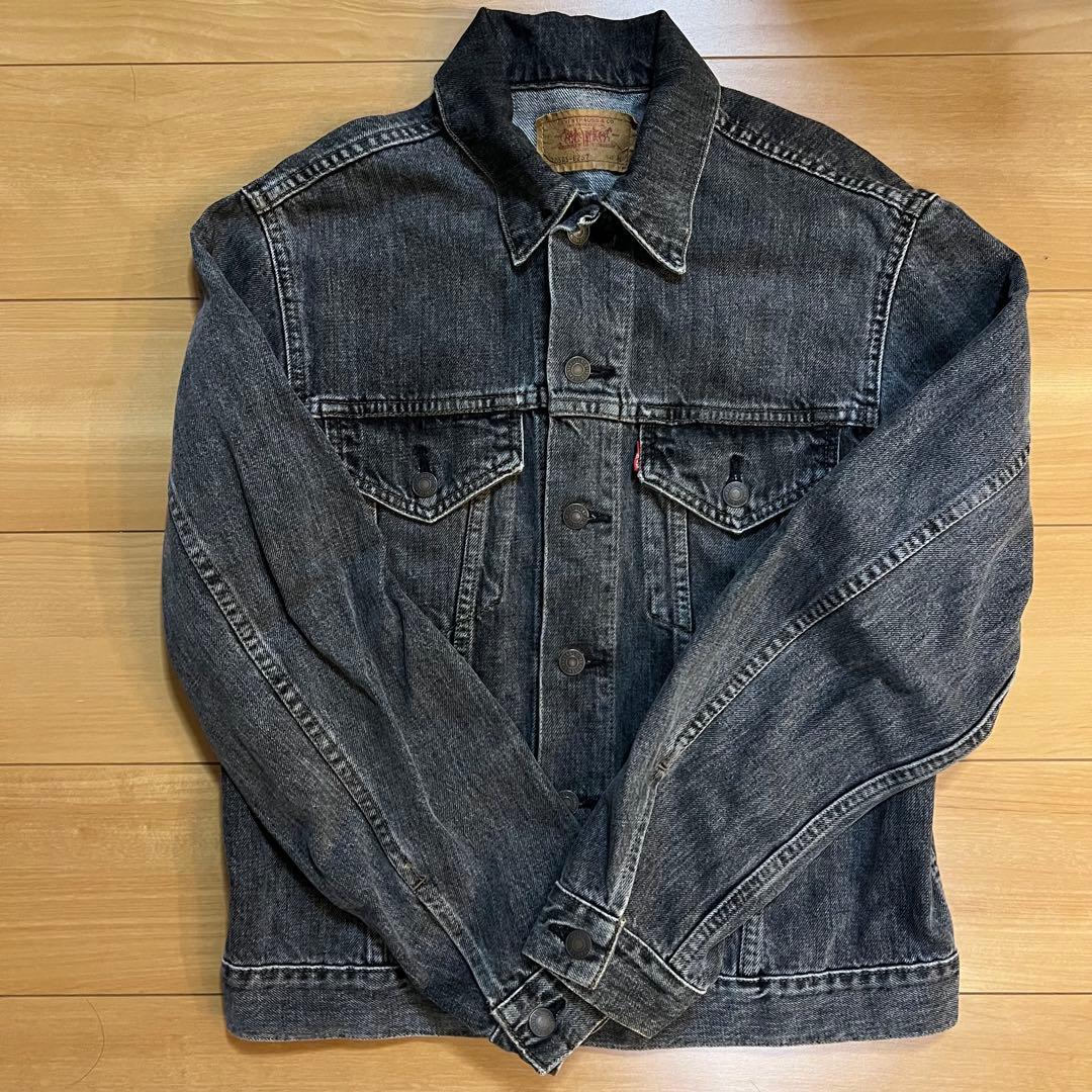 90s Levi's デニムジャケット サイズ40 先染めブラック 70505 - メルカリ