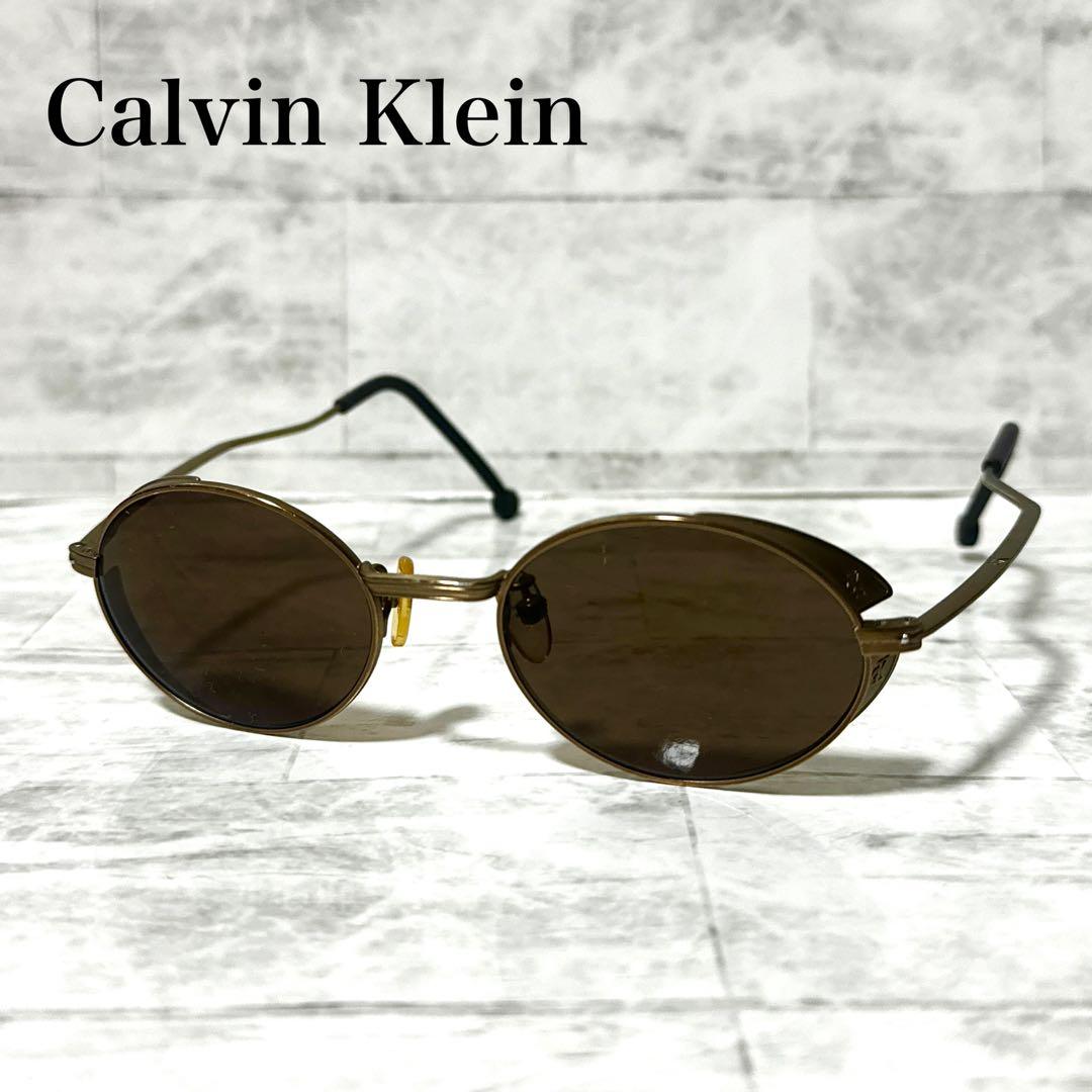 カルバンクライン サングラス オーバル型 ヴィンテージ 6011 00s