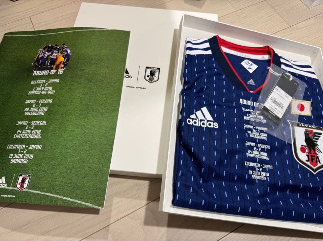 2018ワールドカップロシア大会限定 日本代表メモリアルユニフォーム 2018ワールドカップロシア大会限定 日本代表メモリアルユニフォーム