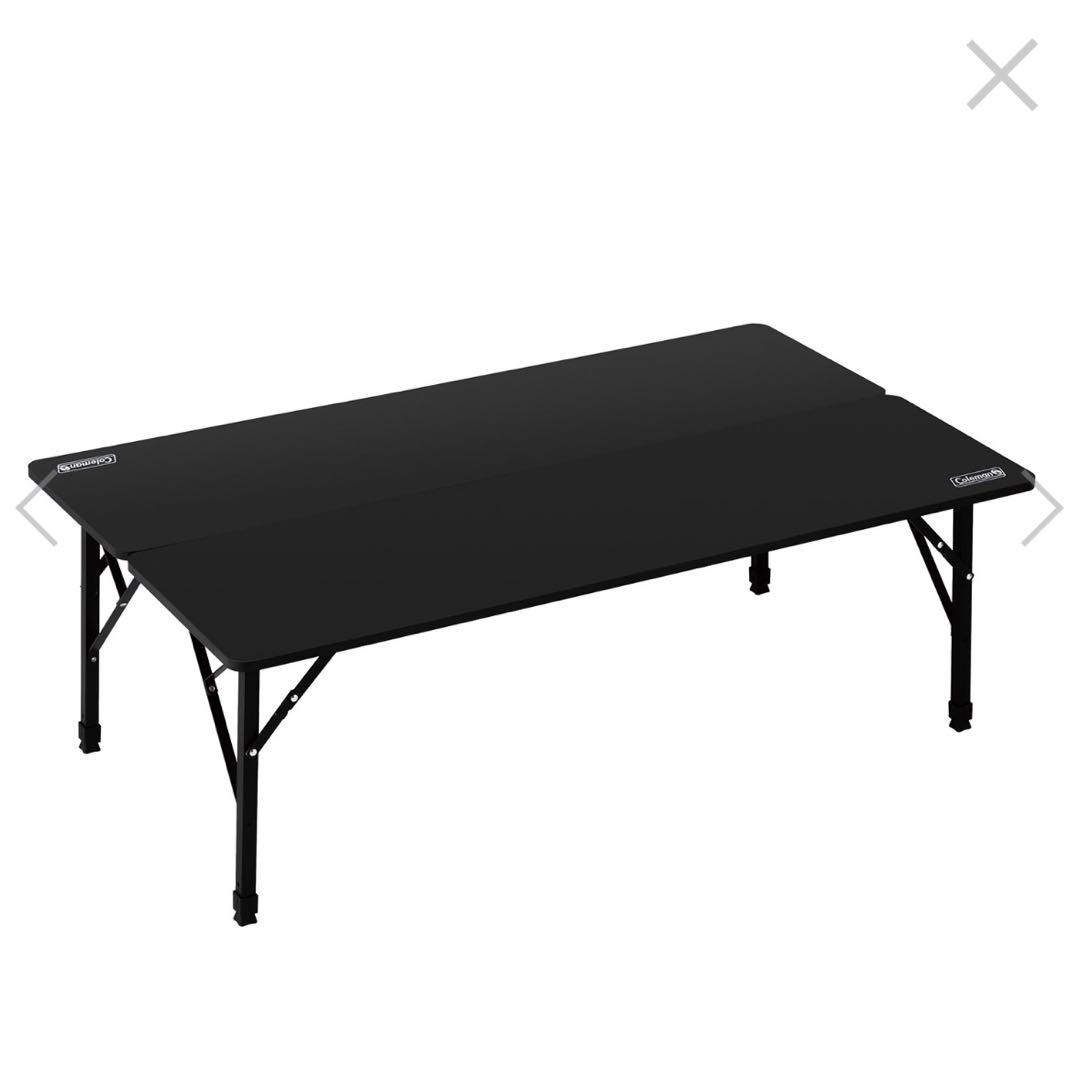 Coleman コールマン フォールディングリビングテーブル 120（ブラック