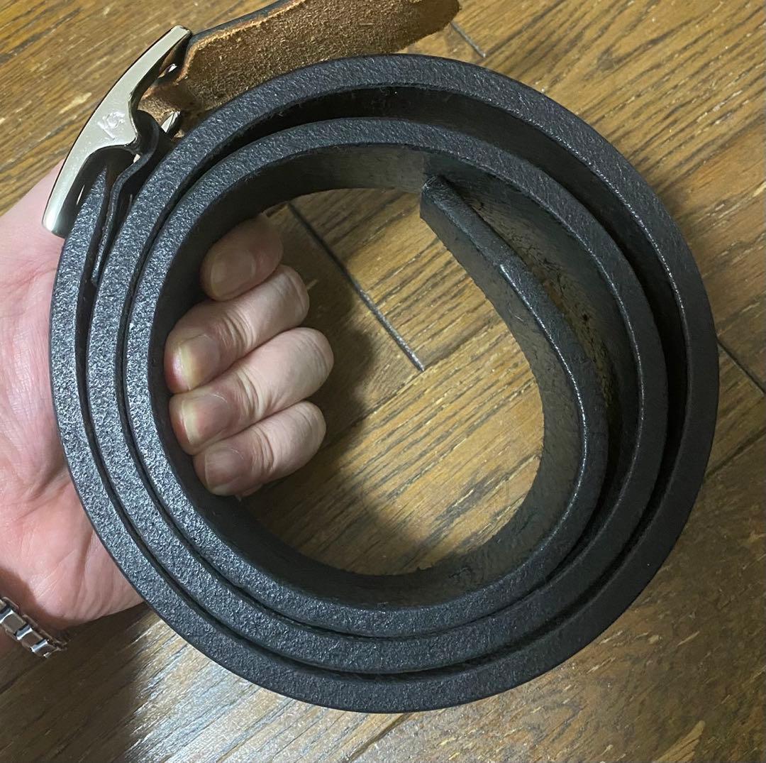 超極厚個体 8mm厚 KC's（ケイシイズ）極厚 ベルト ブラック 黒 kc's