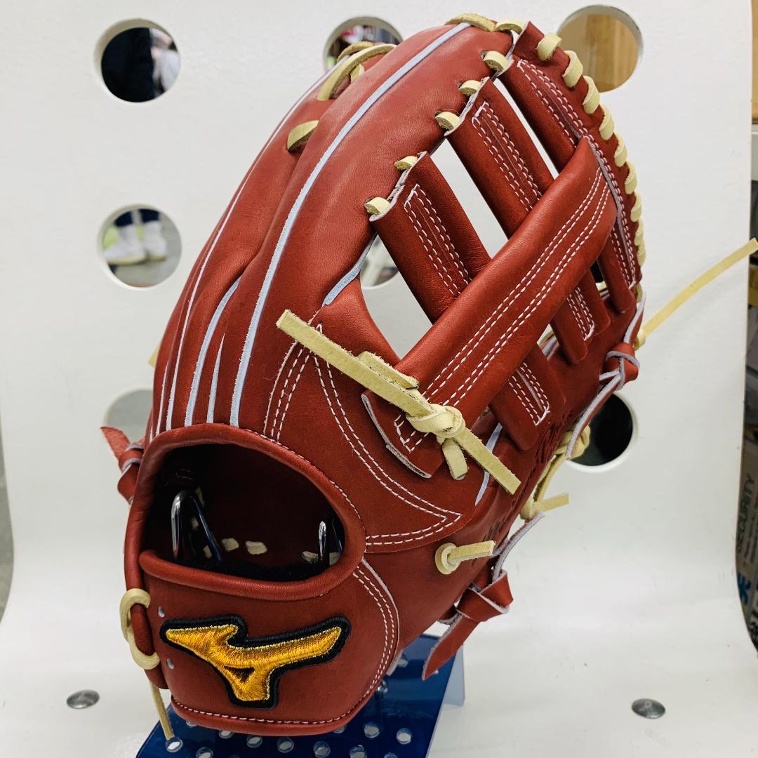 ミズノプロ　当店限定オリジナルオーダーグラブ　外野手用　森下翔太型　日本製 ミズノプロ 当店限定オリジナルオーダーグラブ 外野手用 森下翔太型
