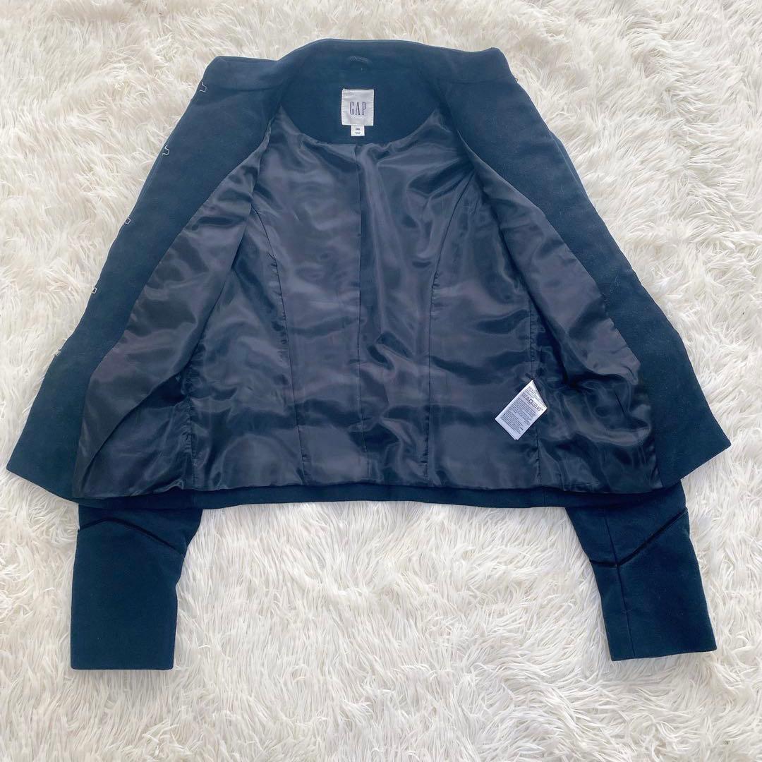 GAP ギャップ ナポレオンジャケット ショート丈 金ボタン エポレット