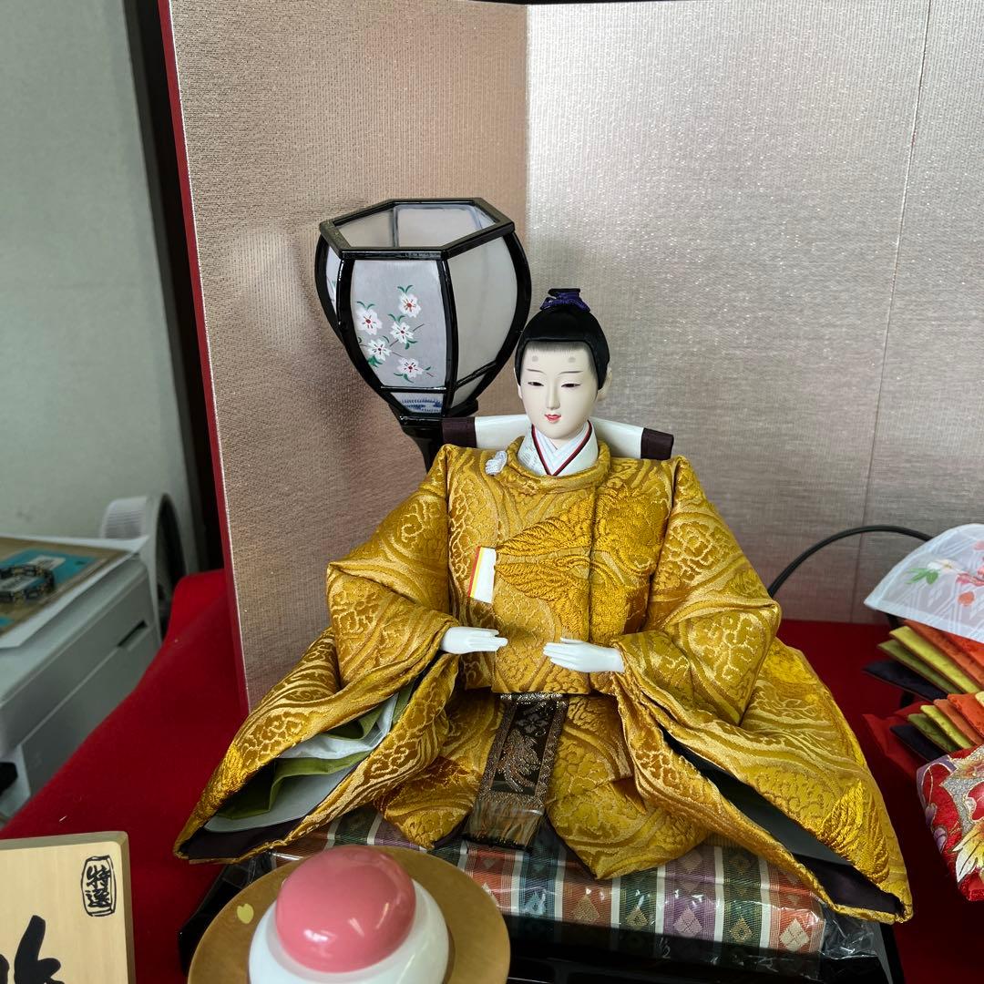 雛人形 男雛と女雛の親王飾り わかさや人形店閉店処分9割引き - メルカリ