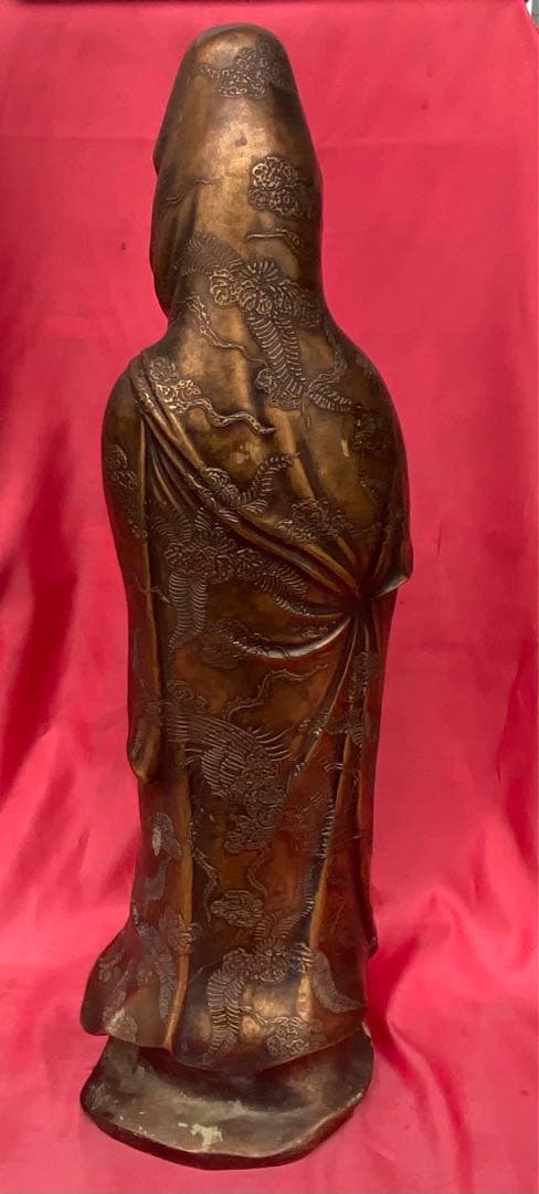 仏像 古美術 骨董 銅製観音菩薩 観世音菩薩 観自在菩薩 救世菩薩