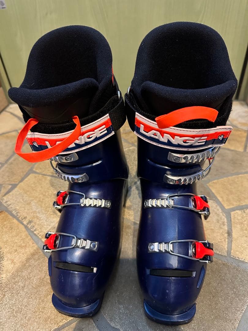 LANGE RSJ60 子ども用スキー靴 24.5 LANGE RSJ 60 スキーブーツ 子ども