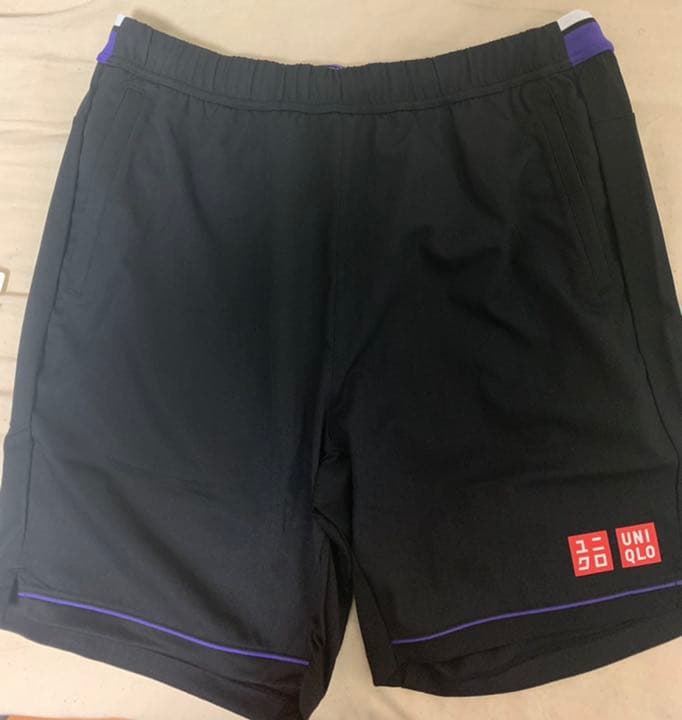 ユニクロ ショートパンツ フェデラー Mサイズ UNIQLO ユニクロ テニス