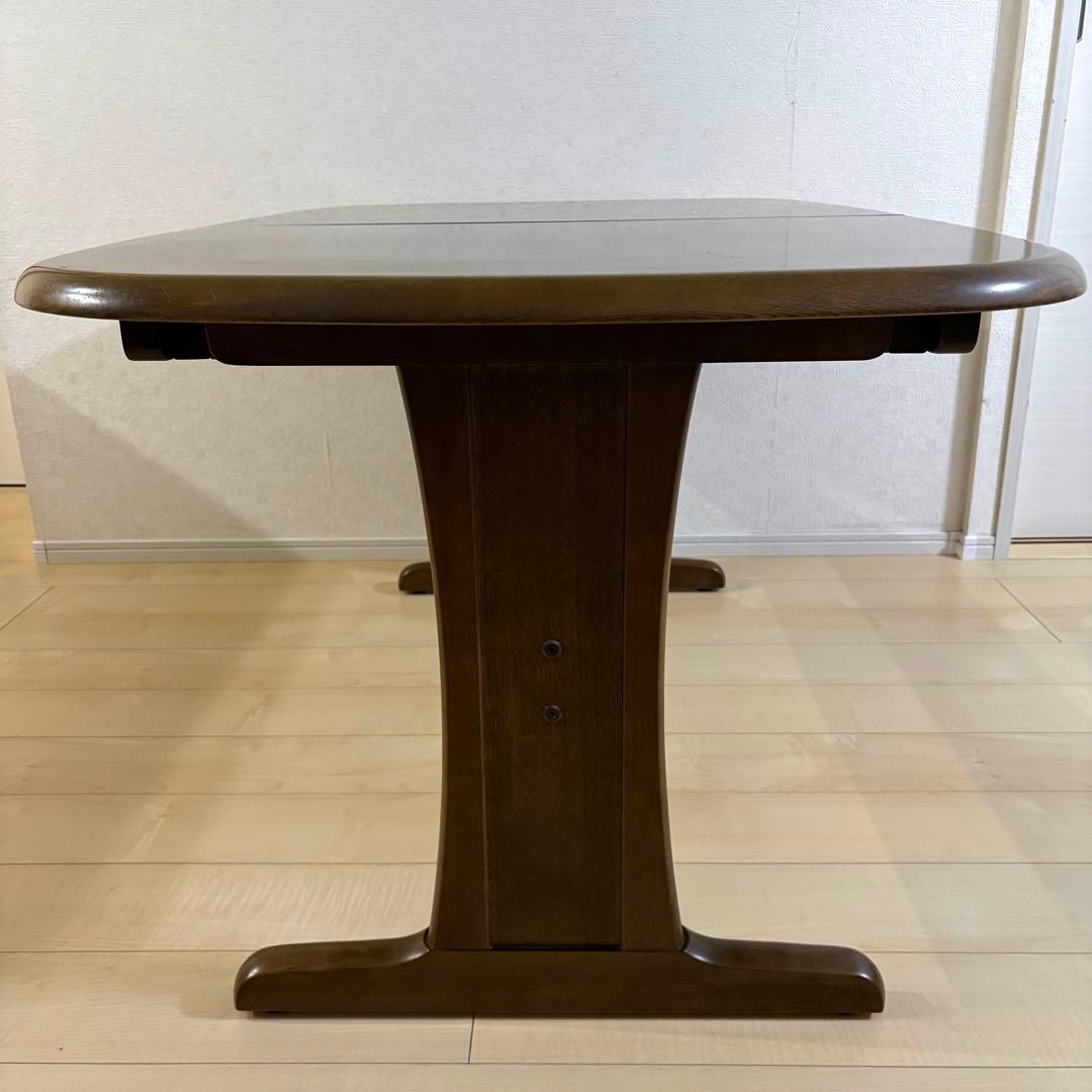 イバタインテリア エクステンションテーブル ダイニングテーブル 格納