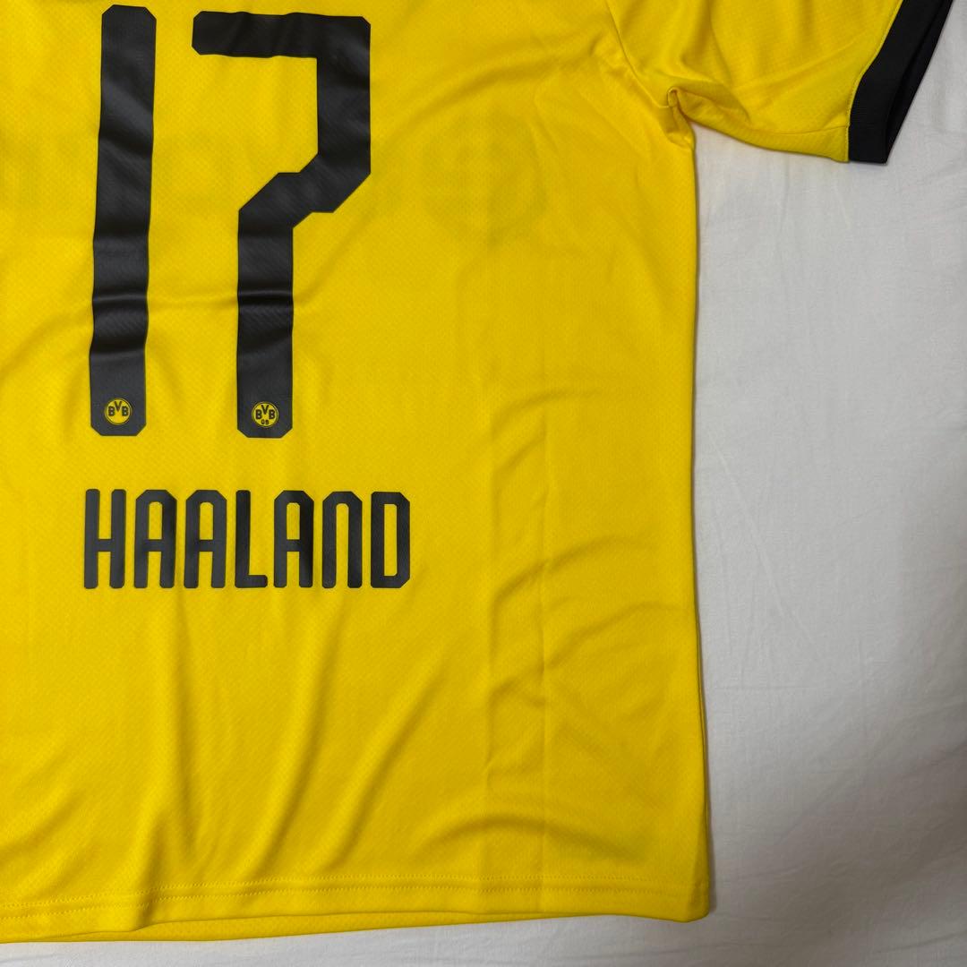 新品未使用タグ付】ドルトムント ハーランド ホームユニフォーム 19/20