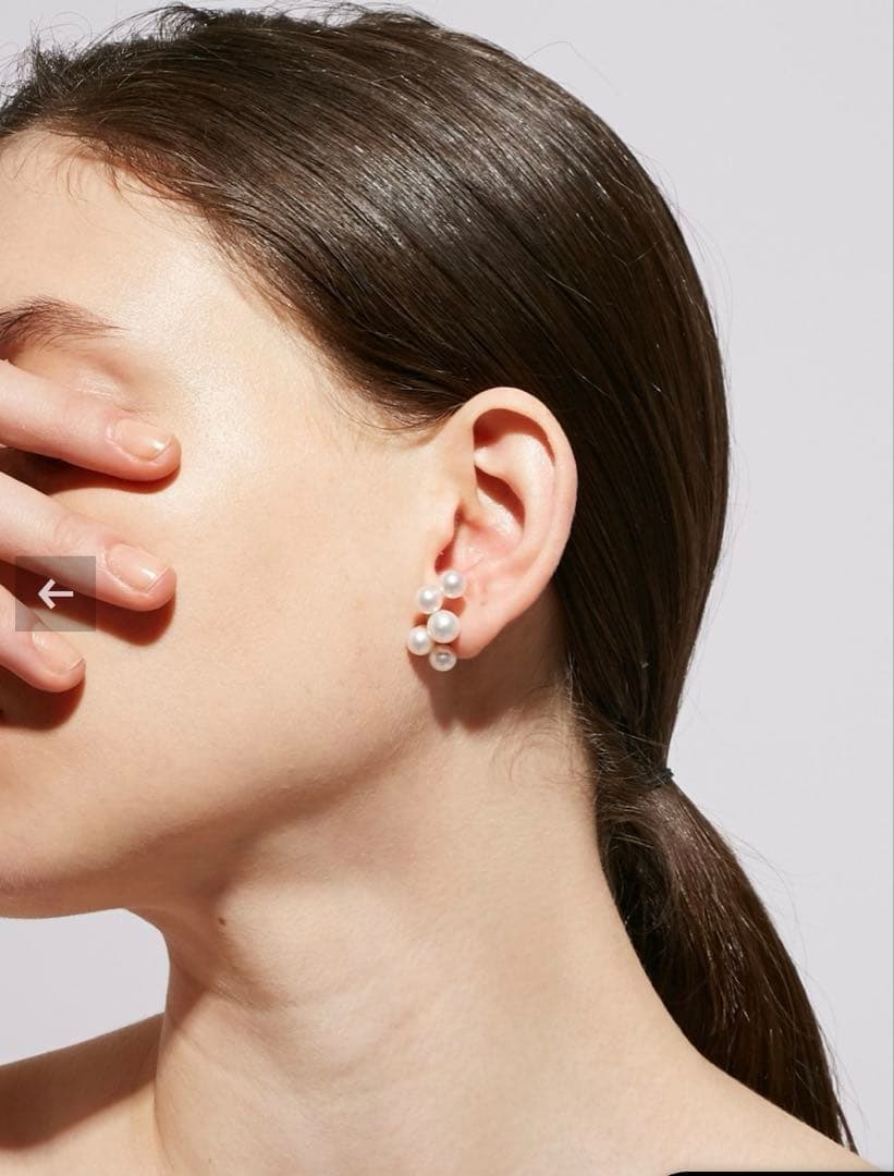 [philia] アコヤパール リバース スタッド シングル ピアス ARTIDA OUD(アルティーダ ウード)｜philia アコヤパール リバース