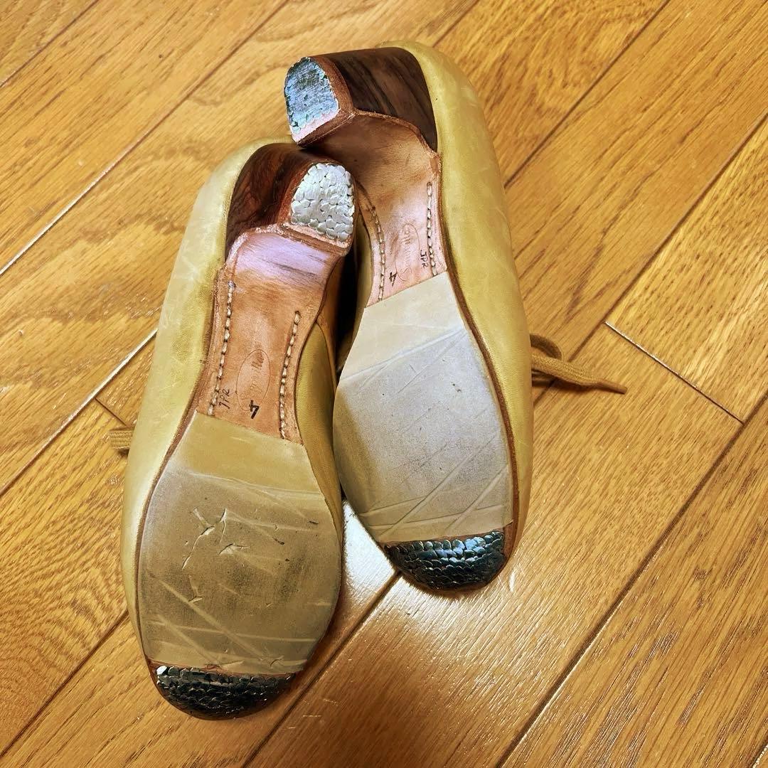 セノビージャ フラメンコシューズ⭐️ベージュ34/JPR - メルカリ