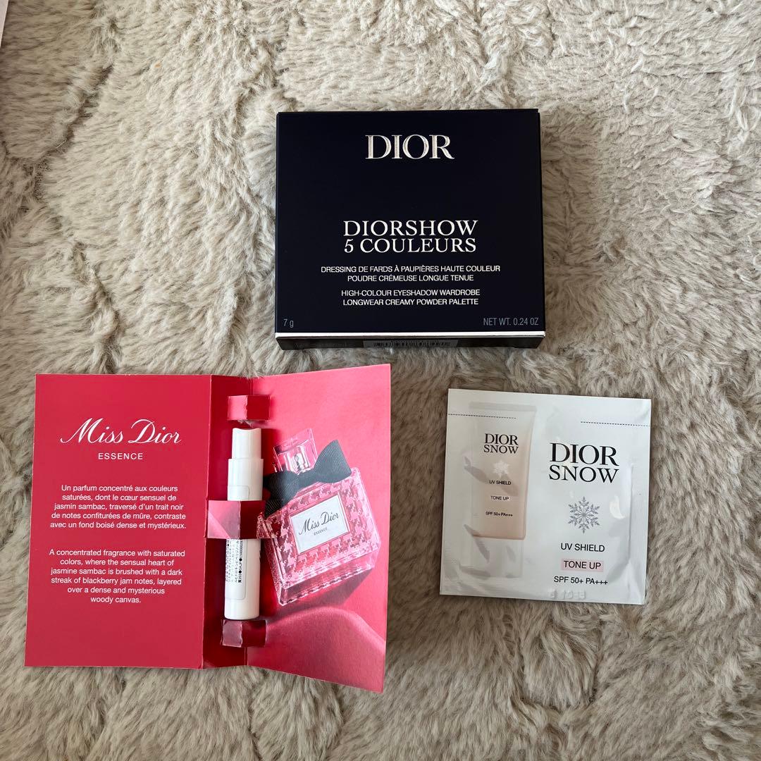 Dior アイシャドウ 限定 865 ピンクロリポップ サンプル ショッパー