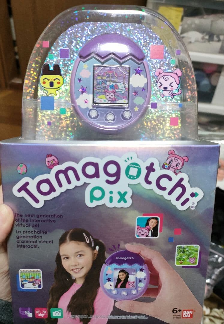 【パッケージ付】海外限定 たまごっち Pix パープル Sky 楽天市場】たまごっちパラダイス パープルスカイ Tamagotchi Paradise