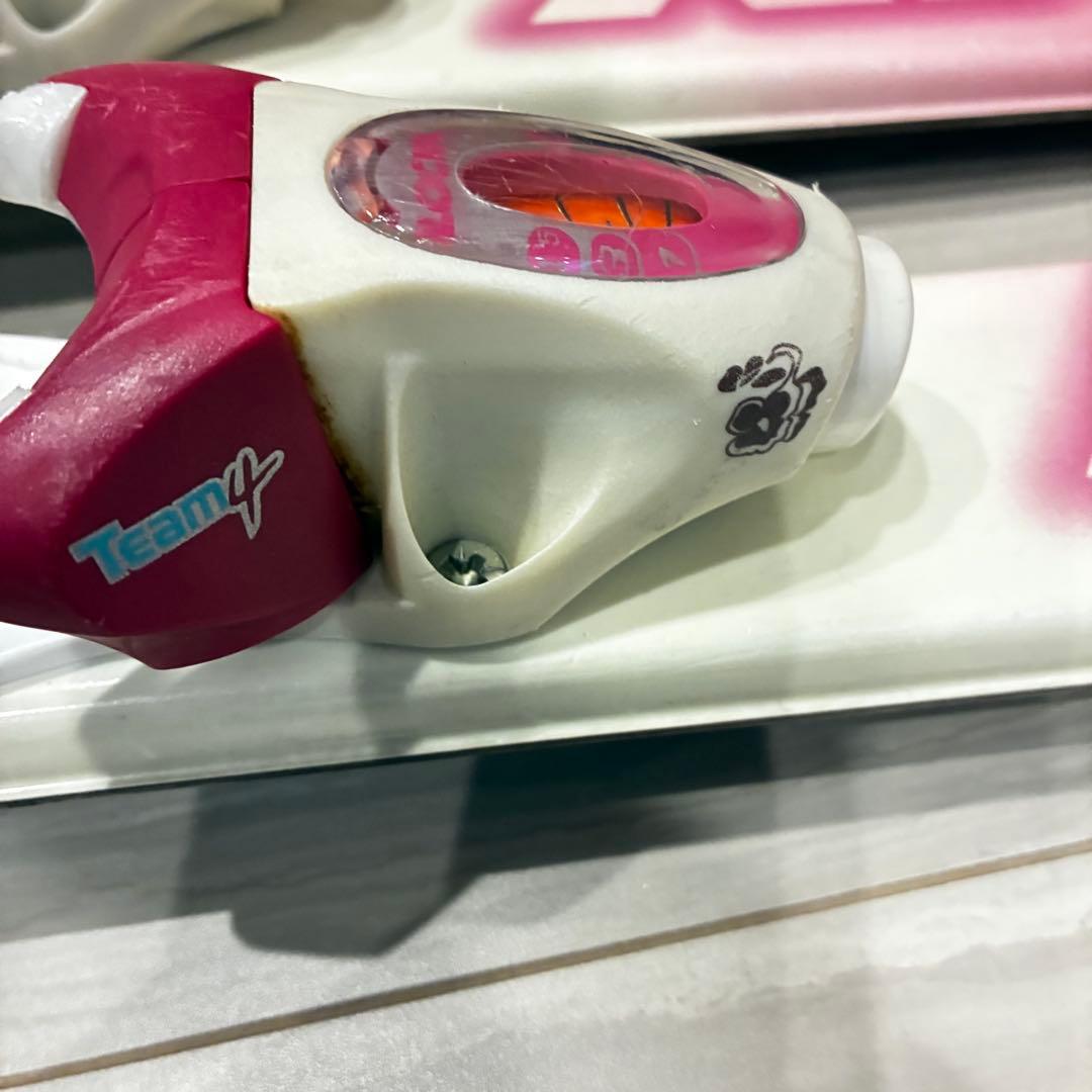 KAZAMA SPAXジュニアスキー板130cm ストック LOOK Team4 - メルカリ