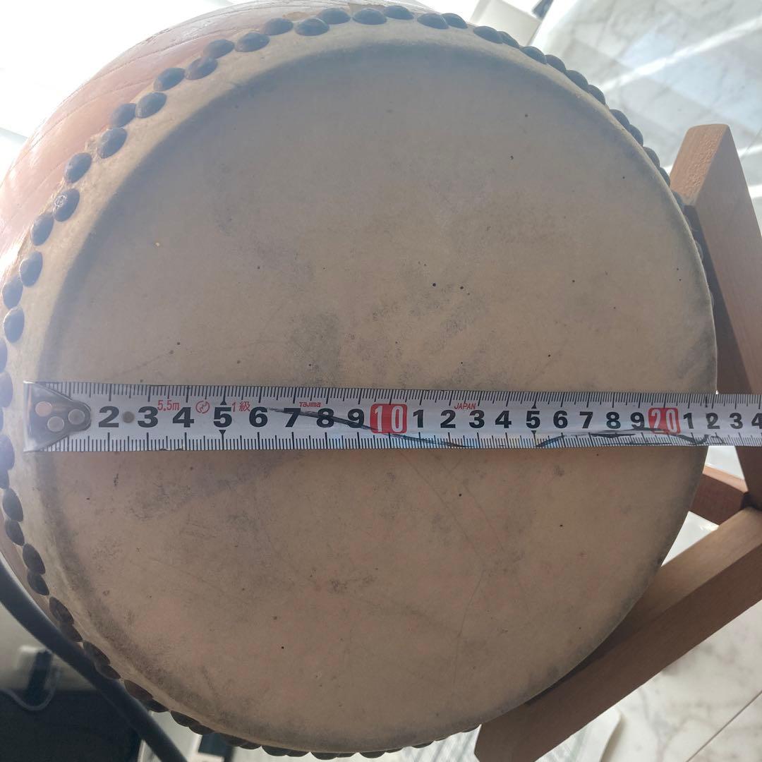 程度良好】和太鼓 伝統和楽器 台座、秋祭