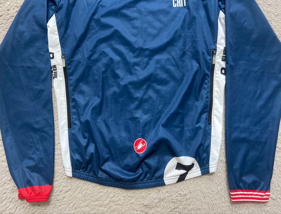 LチネリCINELLIカステリCASTELLI長袖ジャージREDHOOKCRIT