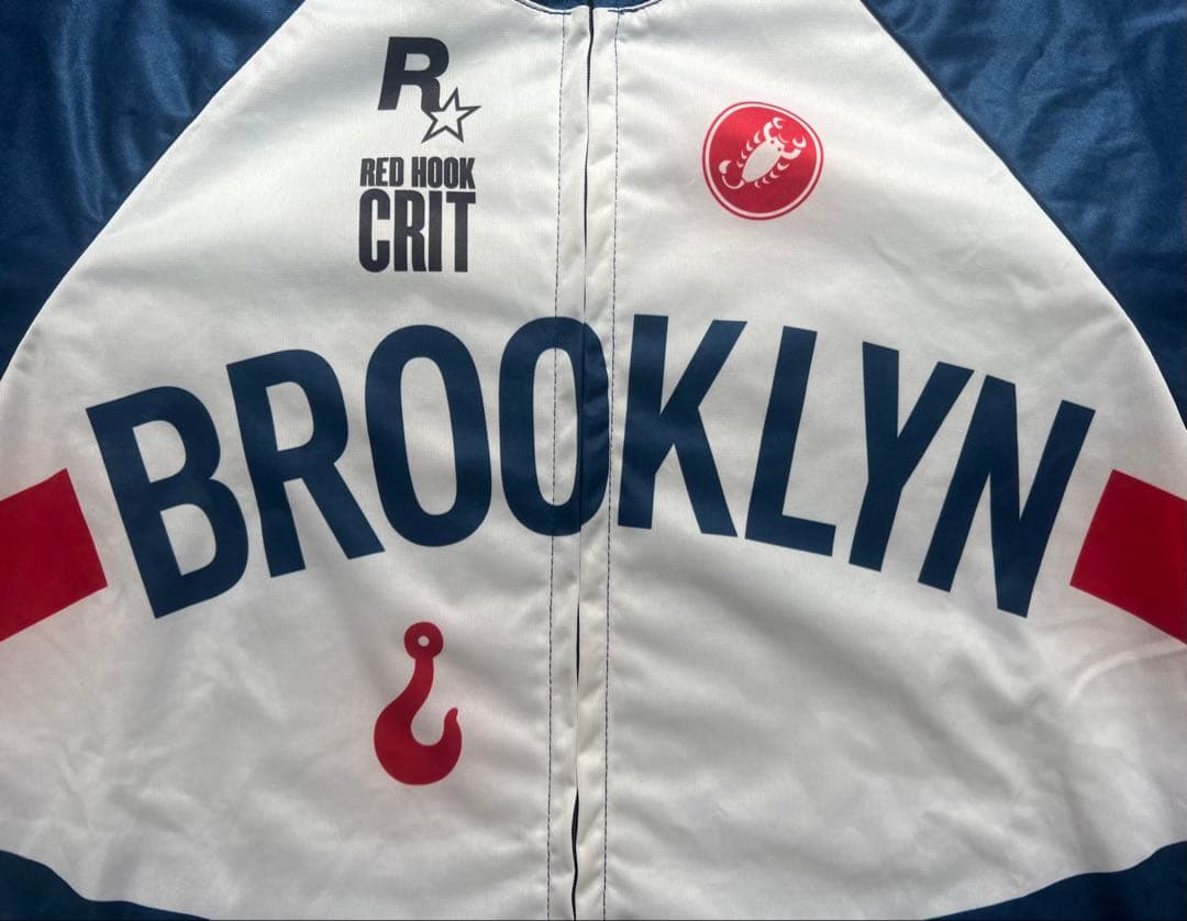 LチネリCINELLIカステリCASTELLI長袖ジャージREDHOOKCRIT