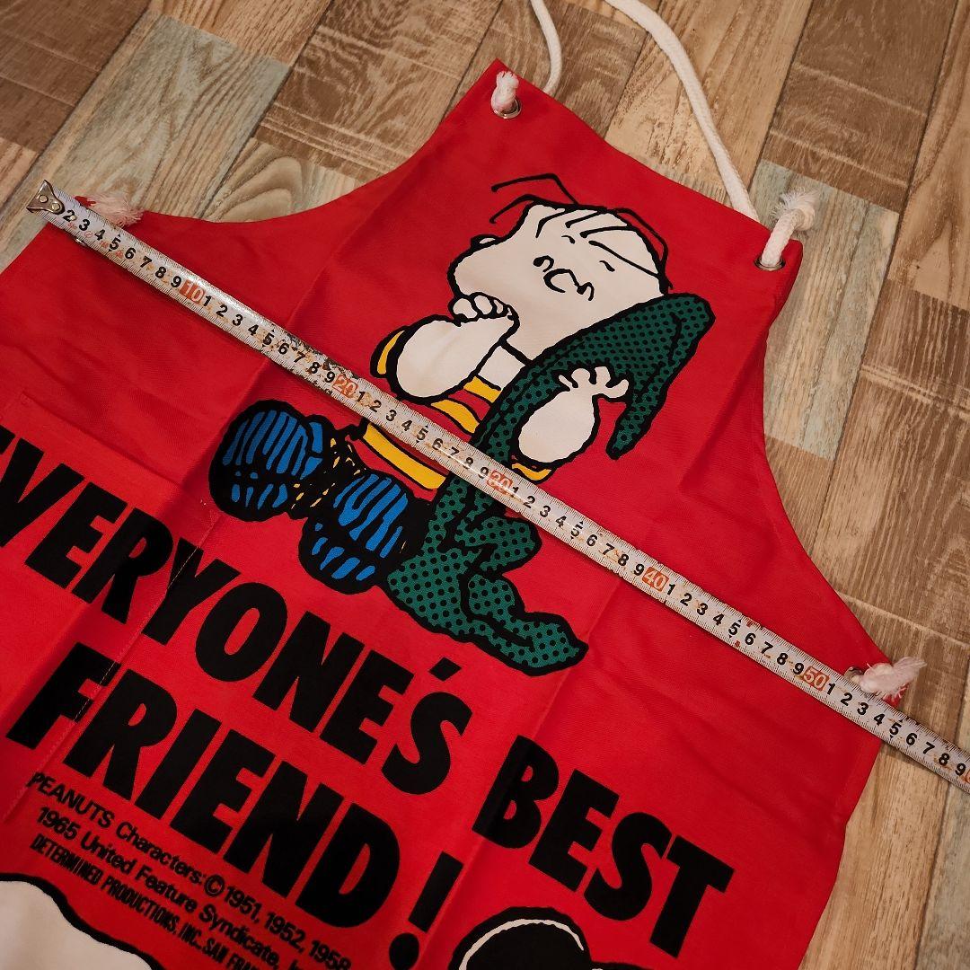 新品 SNOOPYスヌーピー レトロ ビンテージ エプロン 日本製